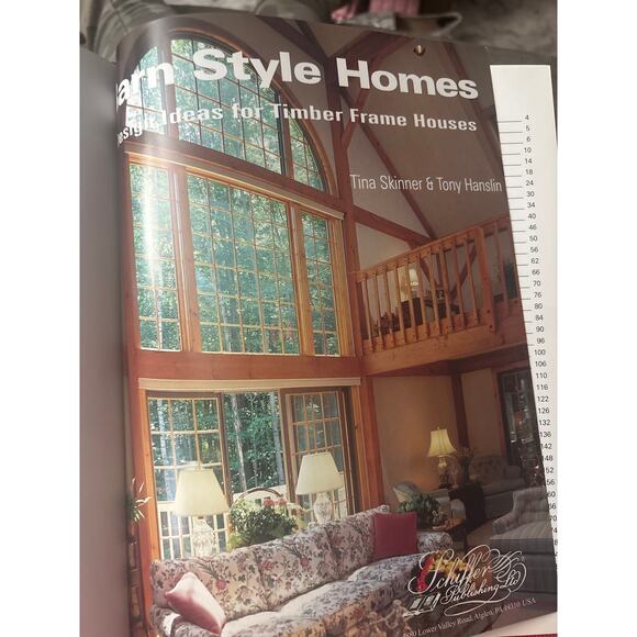 Barn Style Homes : Design Ideas for Timber Frame Houses by Tony Hanslin SIGNED - Picture 5 of 8